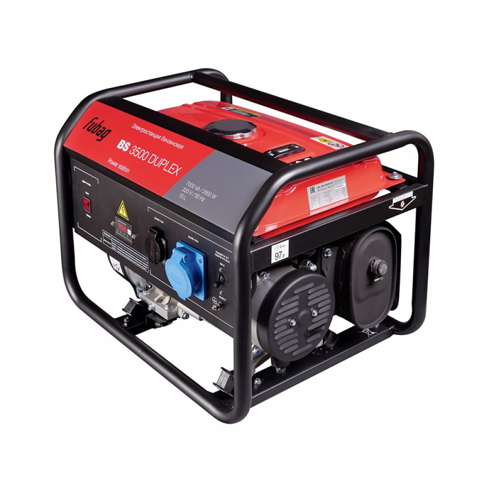 Бензиновый генератор Fubag BS 3500 Duplex