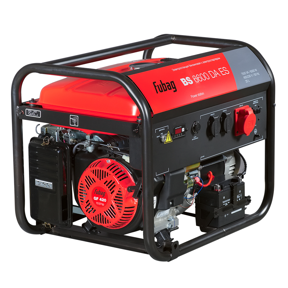 Генератор бензиновый Fubag BS 6600 DA ES