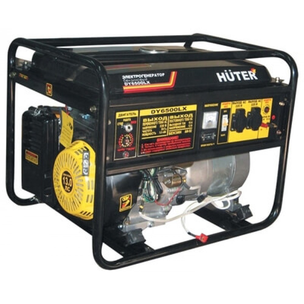 Генератор газобензиновый Huter DY6500LXA