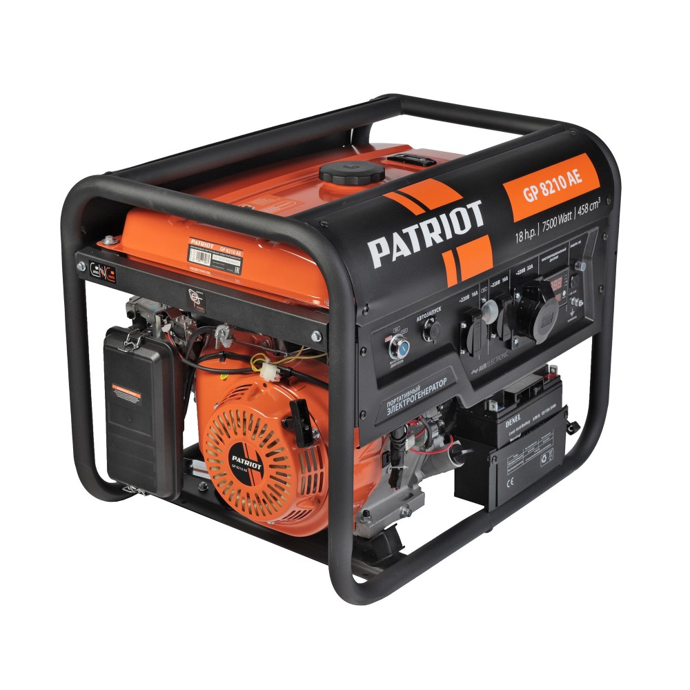 Генератор бензиновый PATRIOT Expert GP 8210 AE