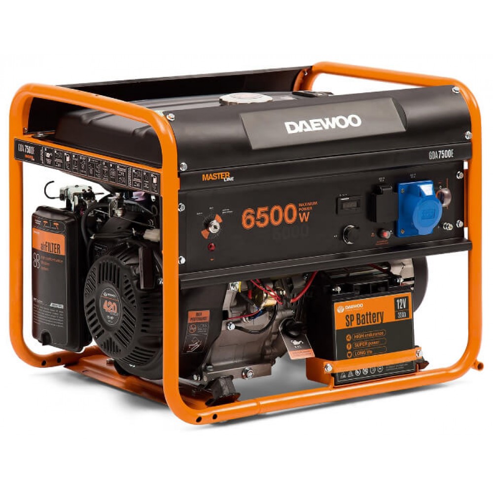Генератор бензиновый Daewoo GDA 7500E
