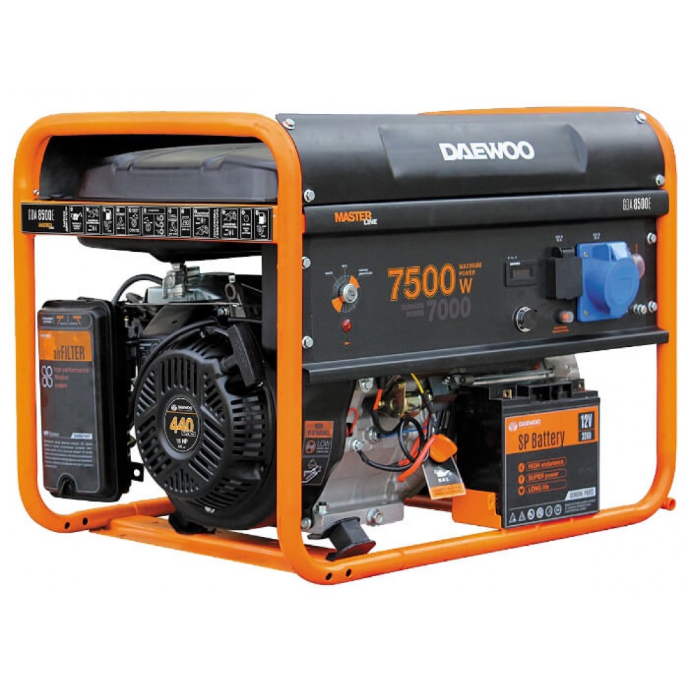 Генератор бензиновый Daewoo GDA 8500E