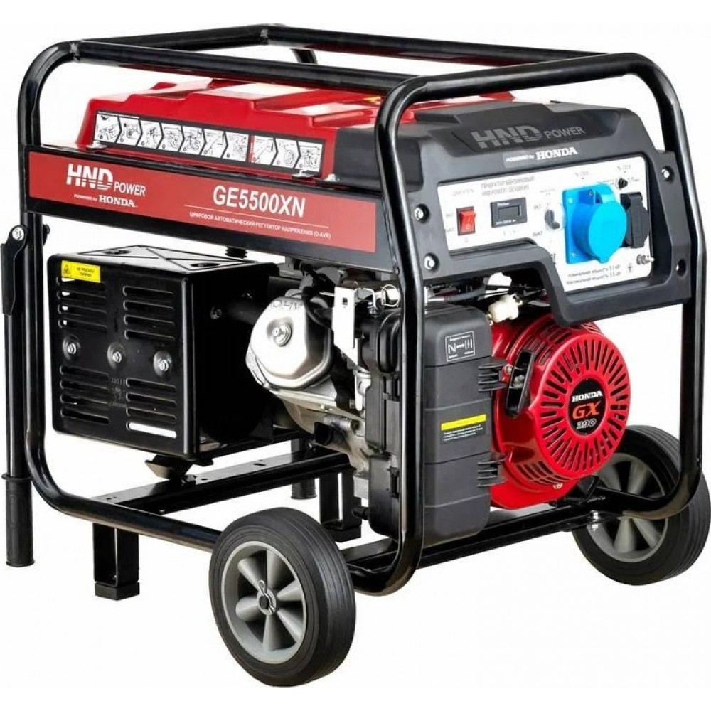Бензиновый генератор HND GE 5500 XN