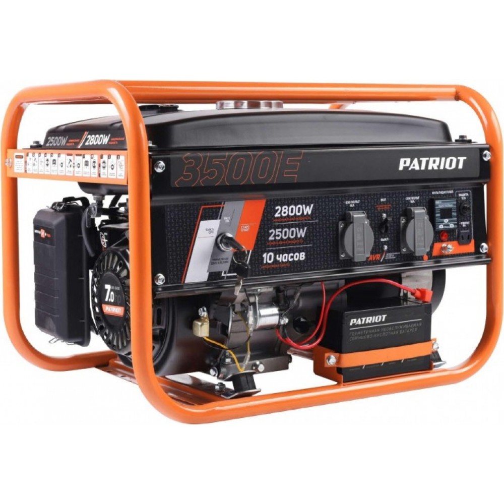 Генератор  бензиновый   PATRIOT GRS 3500 E