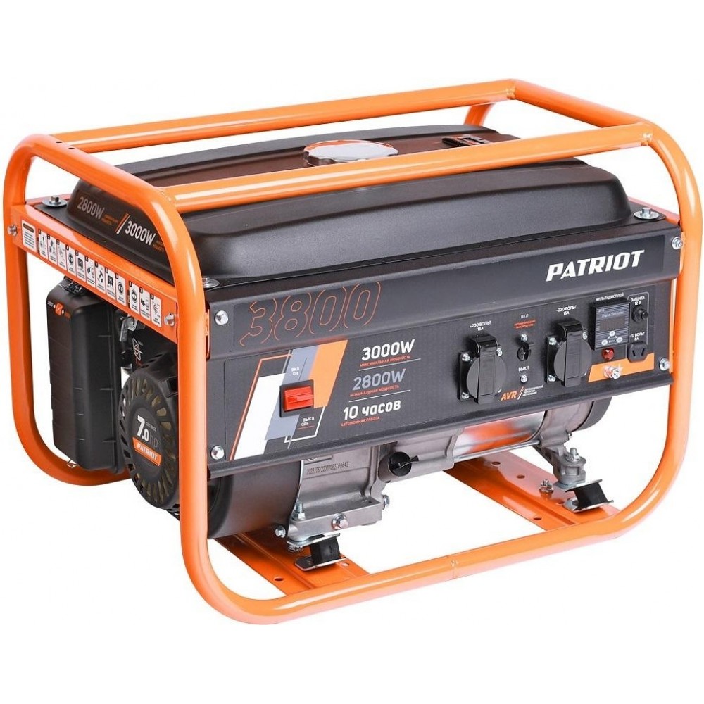 Генератор  бензиновый   PATRIOT GRS 3800