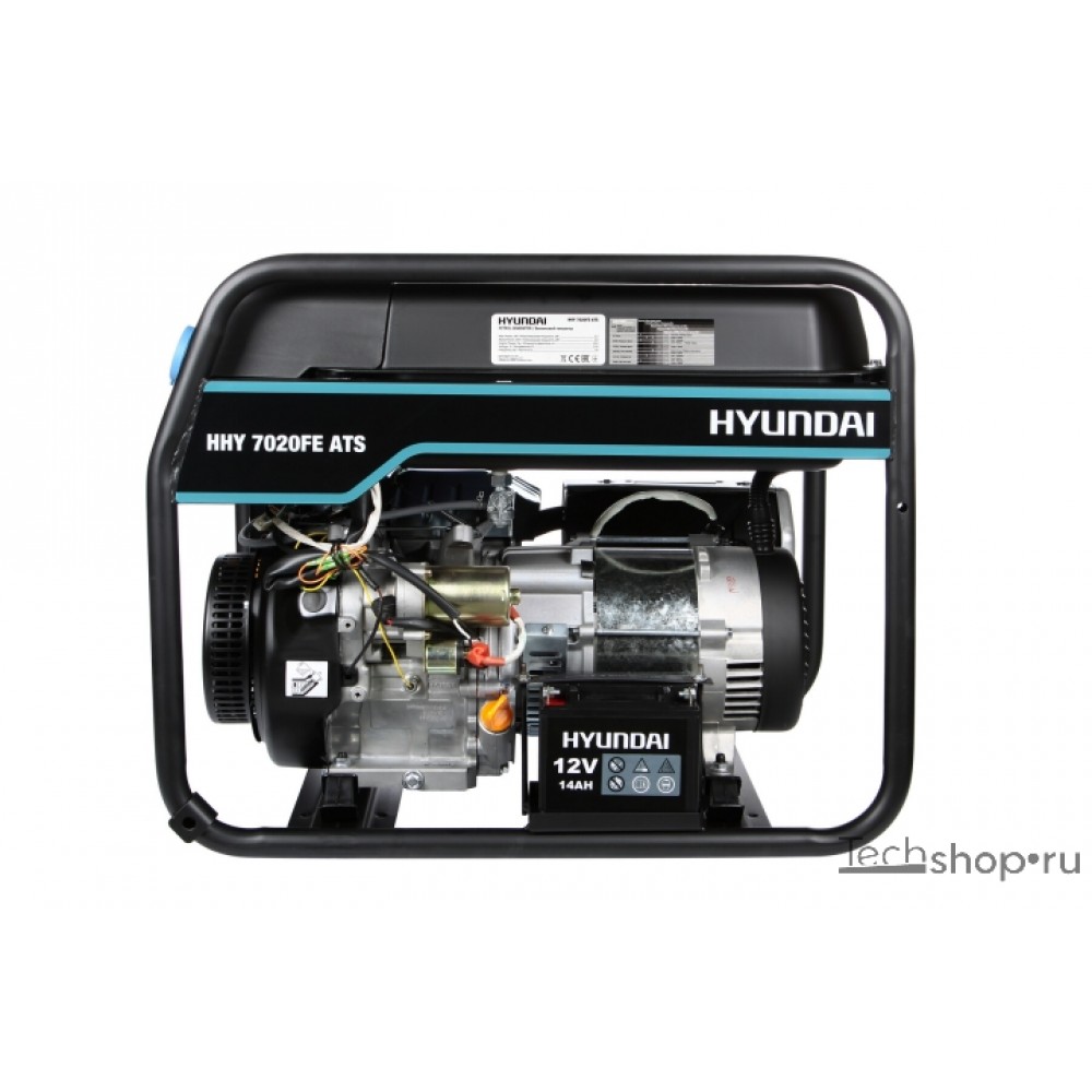 Генератор бензиновый Hyundai HHY 7020FE ATS