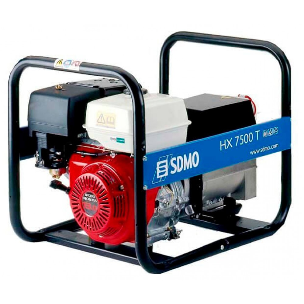 Генератор бензиновый SDMO HX 7500T