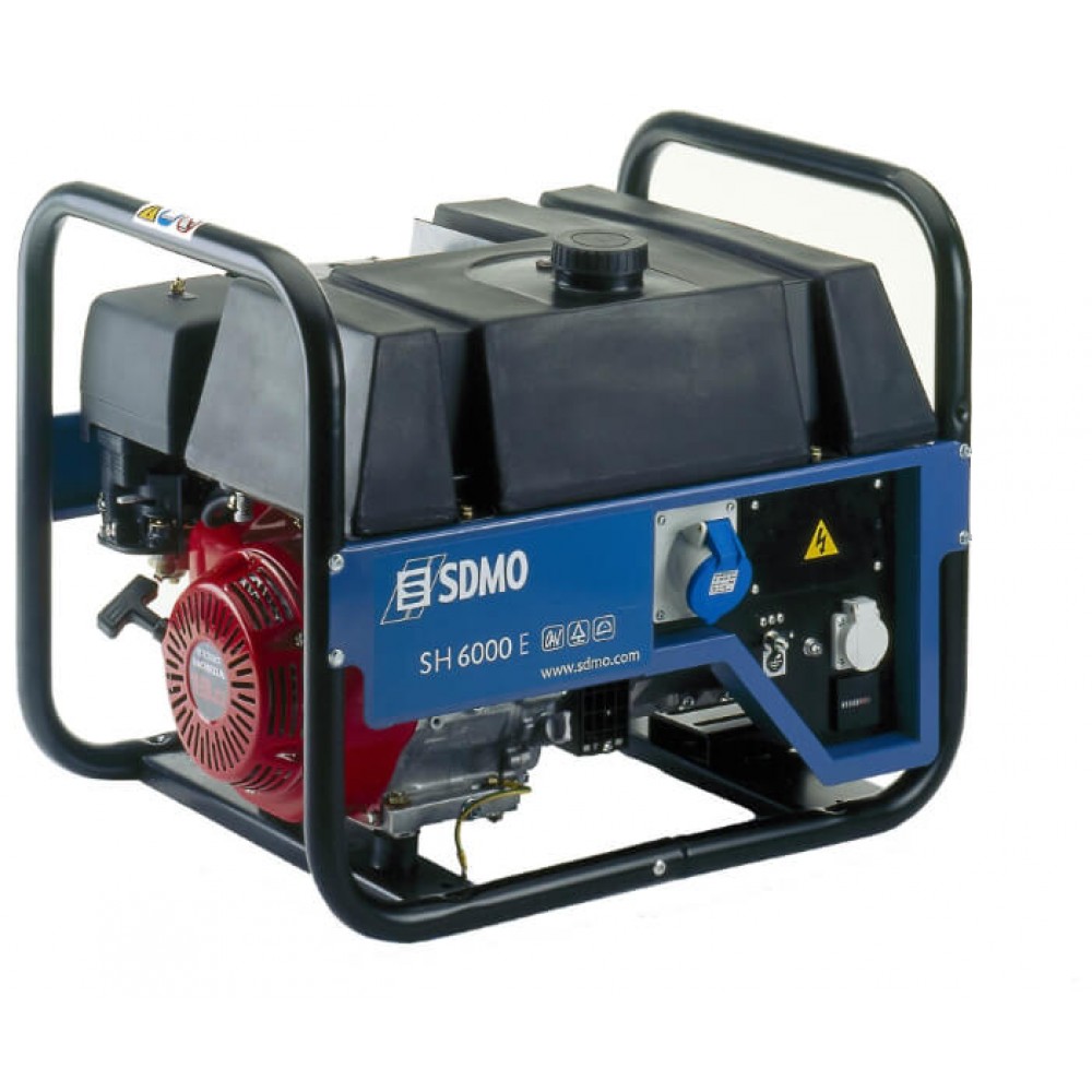 Генератор бензиновый SDMO SH 6000E
