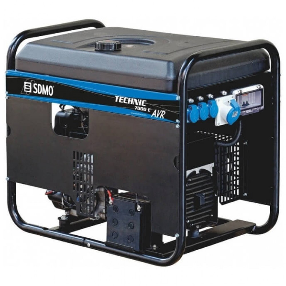 Генератор бензиновый SDMO Technic 7000E